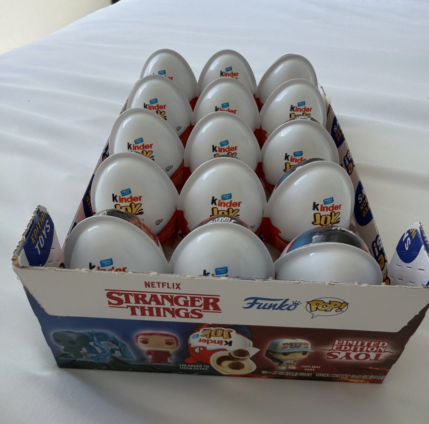 Funko Stranger Things Kinder Joy Eggs – Limited Edition Surprise Treat & Collectible Toy